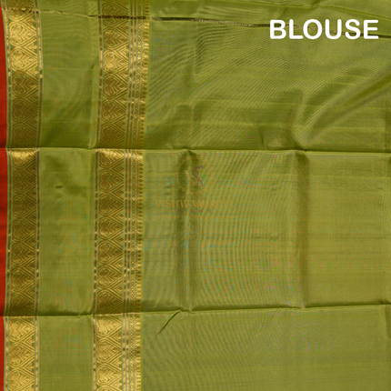 Light Green Venkatagiri Silk Sarees