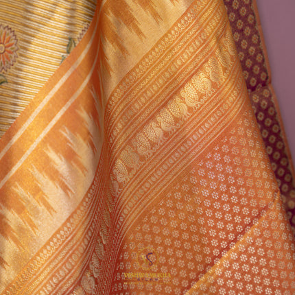 Kanchipuram Silk Saree-VSKP116
