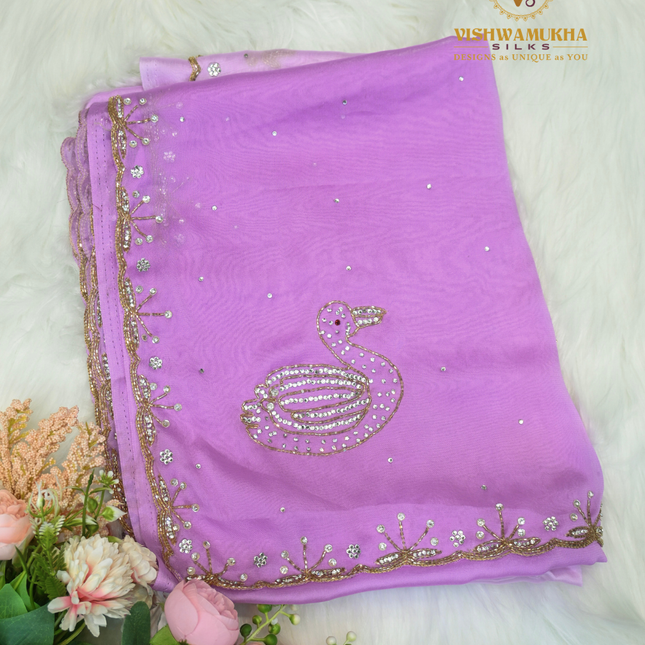 Satin Crepe-VSCRP03 Lavender