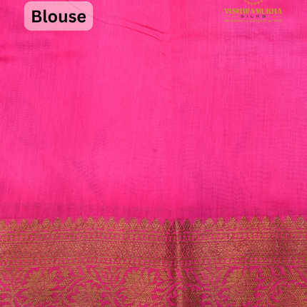 Chanderi Sarees-VSC43A Rani pink