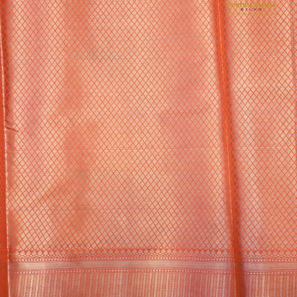 Banaras Soft Silk-VSBS3E Orange