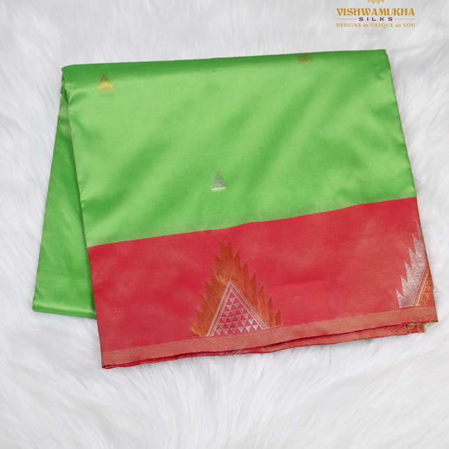 Semi Soft Silk-VSSP45 Apple green