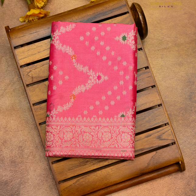 Banaras Soft Silk-VSBS3B pink