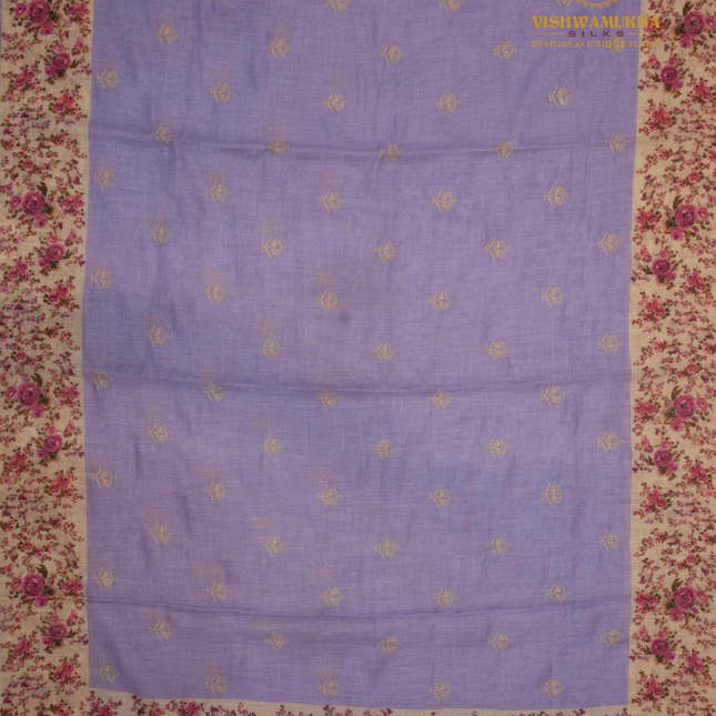 Linen Sarees-VSL07 Lavender
