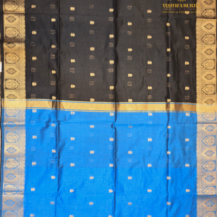 Chanderi Sarees-VSC42E Black