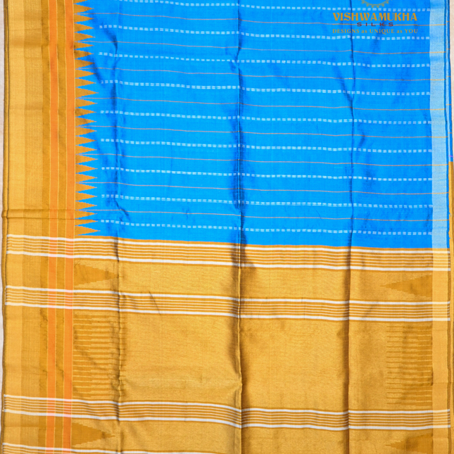 Dupion Silk-VSDS2 SkyBlue
