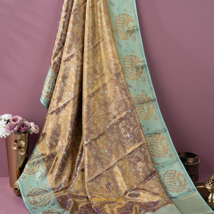 Kanchipuram Silk Saree-VSKP118