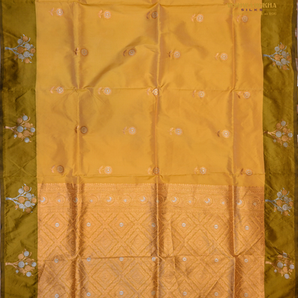 Semi Soft Silk-VSSP46E Mustard