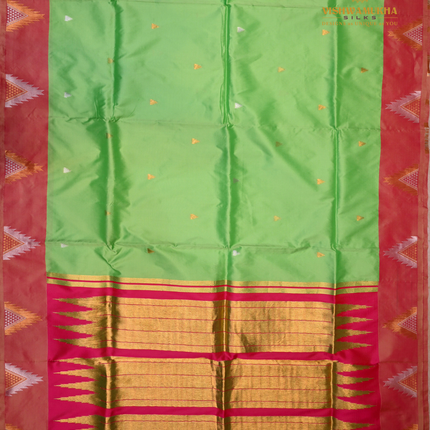 Semi Soft Silk-VSSP45 Apple green
