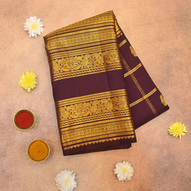 Kanchipuram Silk Saree-VSKP102-Pre-Order