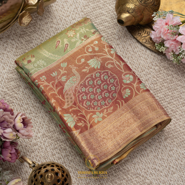 Kanchipuram Silk Saree-VSKP119