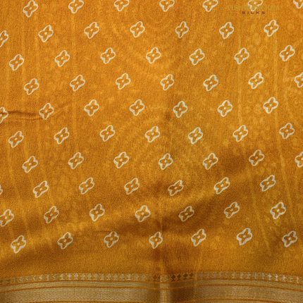 Bandhini Saree-VSBN1C yellow