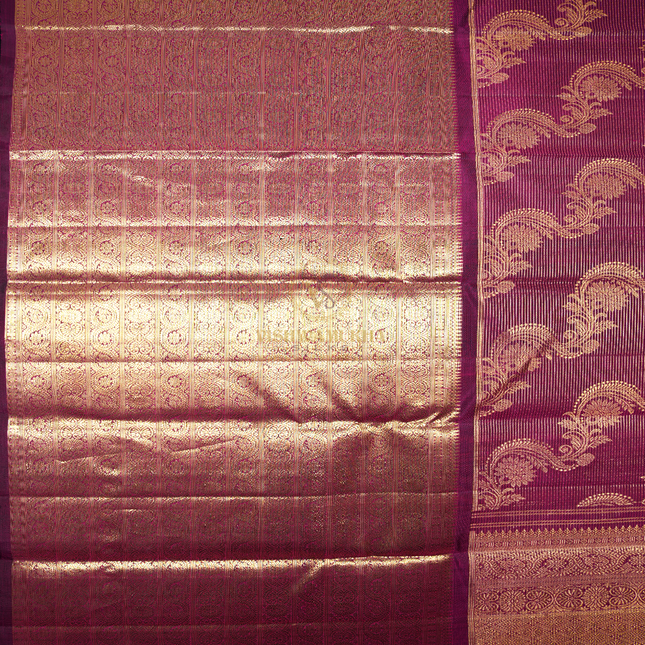 Maroon Kanchipuram Silk Sarees