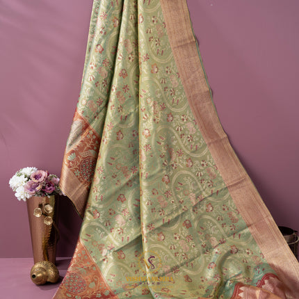 Kanchipuram Silk Saree-VSKP119