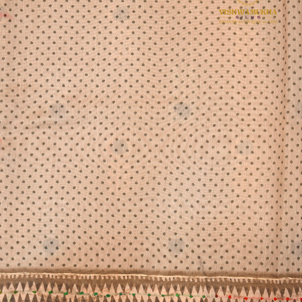 Chanderi Sarees-VSC40A brown