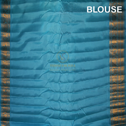 Blue Gadwal Pattu Sarees