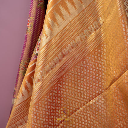 Kanchipuram Silk Saree-VSKP120