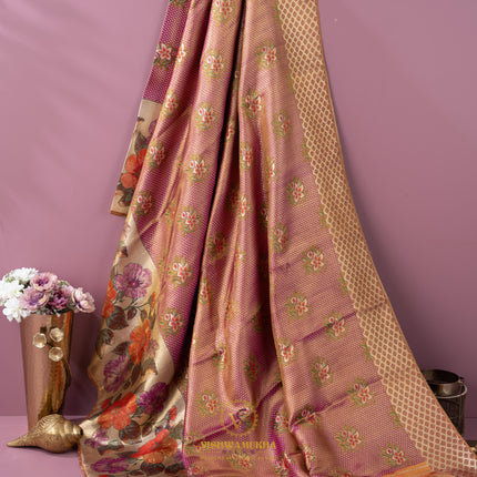 Kanchipuram Silk Saree-VSKP120