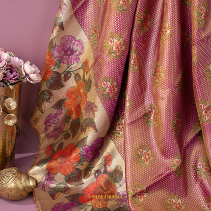 Kanchipuram Silk Saree-VSKP120