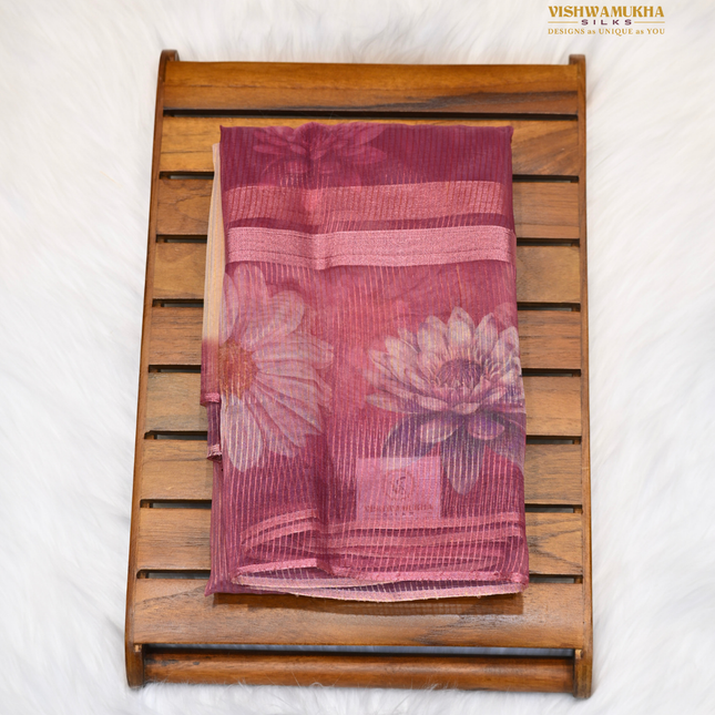Organza Fancy-VSOF12A Onion Pink