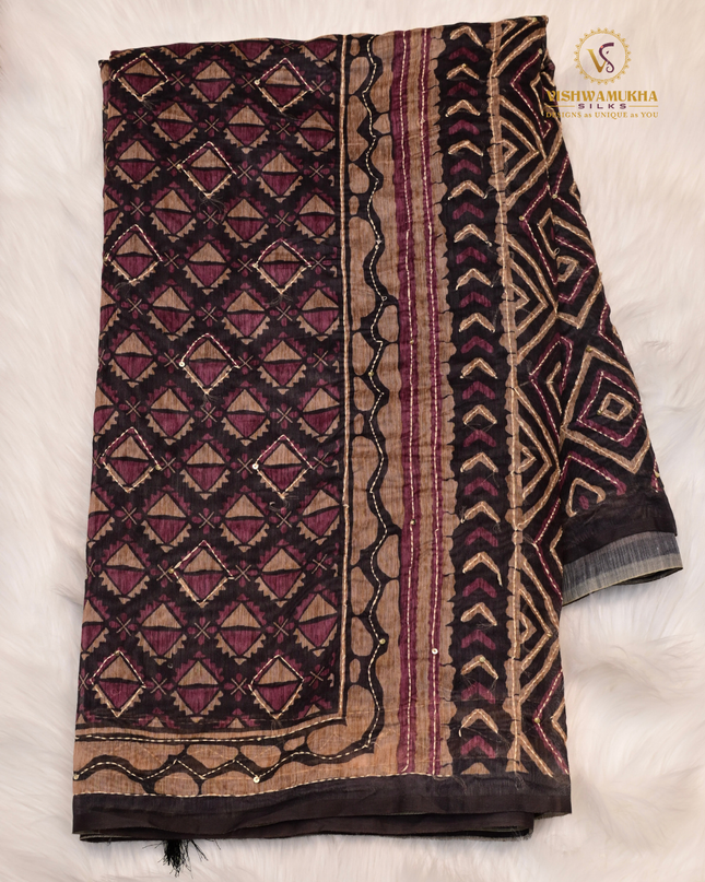 Chanderi Saree-VSC50A