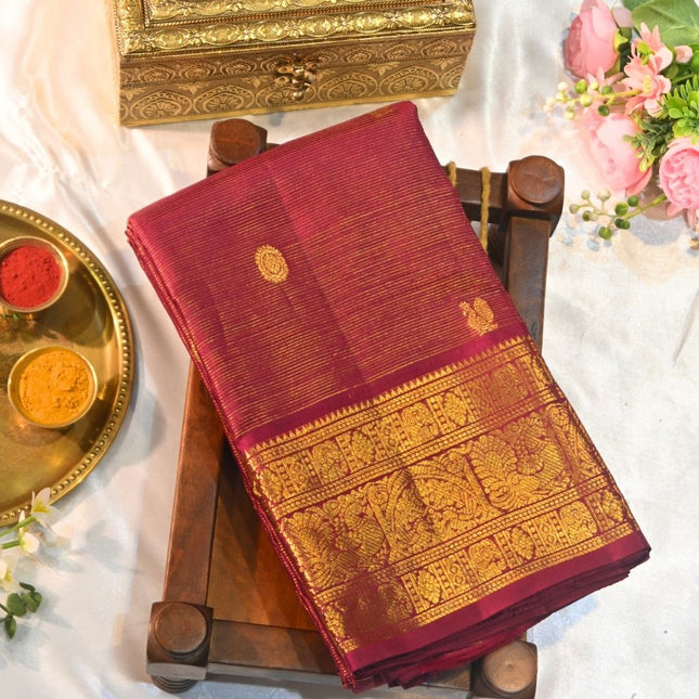 Pure Kanchipuram Silk-VSKP219(Pre-Order 15 Days)
