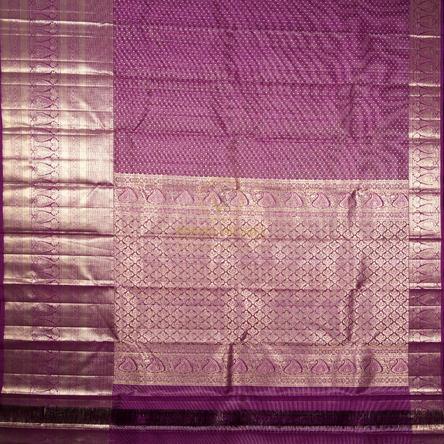 Purple Kanchipuram Silk Sarees