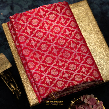 Kanchipuram Silk Saree-VSKP137