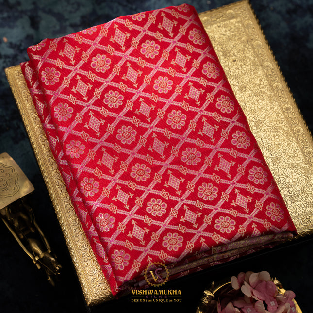 Kanchipuram Silk Saree-VSKP137