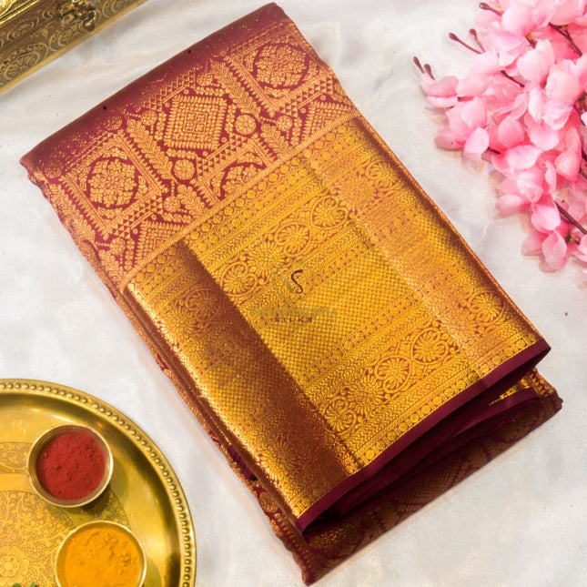 Pure Kanchipuram Silk-VSKP259
