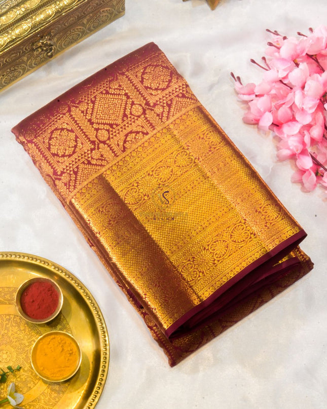 Pure Kanchipuram Silk-VSKP259