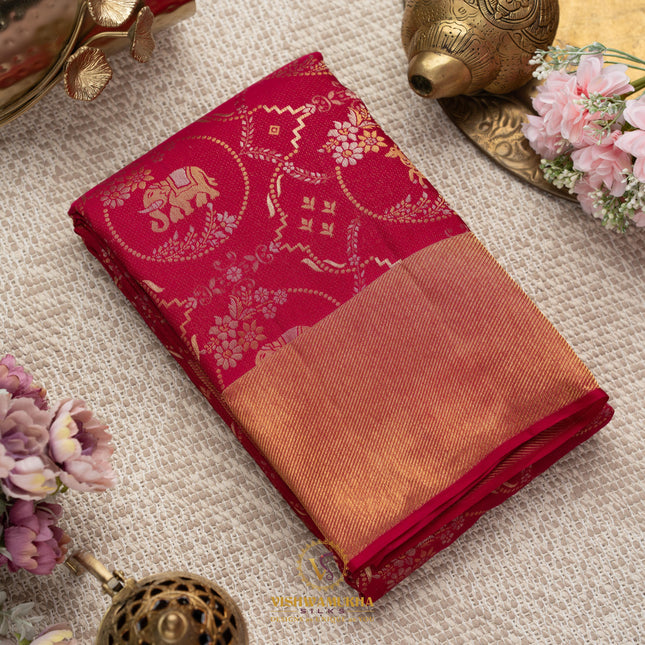 Kanchipuram Silk Saree-VSKP103