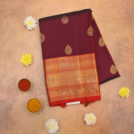Kanchipuram Silk Saree-VSKP98