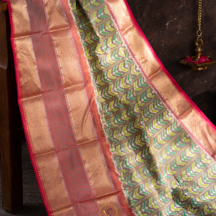 Pure Ikkat Silk-VSPIS05