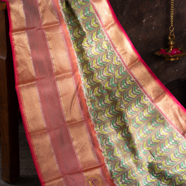 Pure Ikkat Silk-VSPIS05