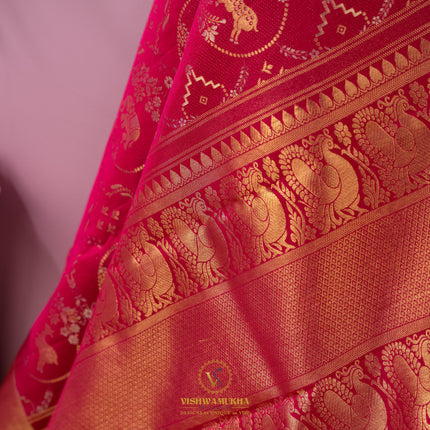 Kanchipuram Silk Saree-VSKP103