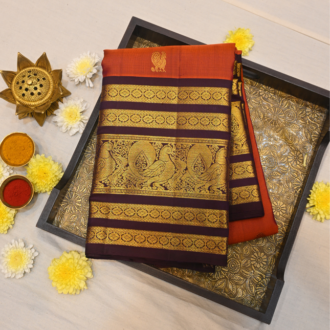 Kanchipuram Silk Saree-VSKP138