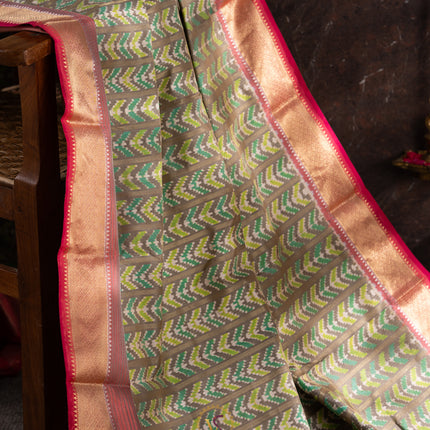 Pure Ikkat Silk-VSPIS05