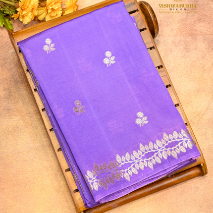 Banaras Chiniya Silk-VSCS3C Lavender