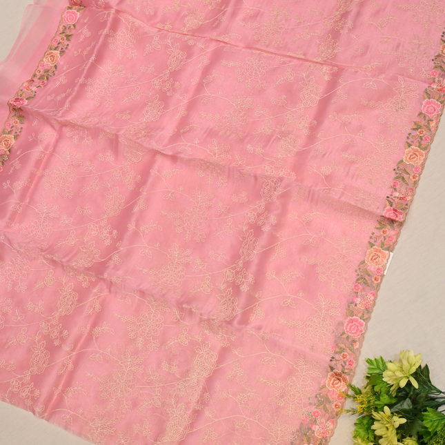 Glass Organza Sarees-VSOF09