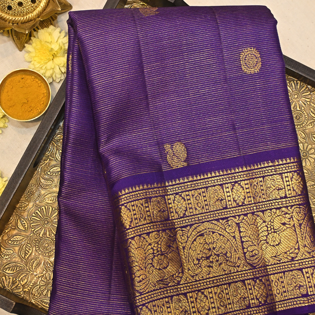 Pure Kanchipuram Silk-VSKP186(Pre-Order 15days)