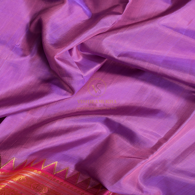Light Purple Venkatagiri Silk Sarees
