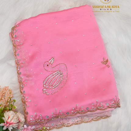 Satin Crepe-VSCRP04 Pink