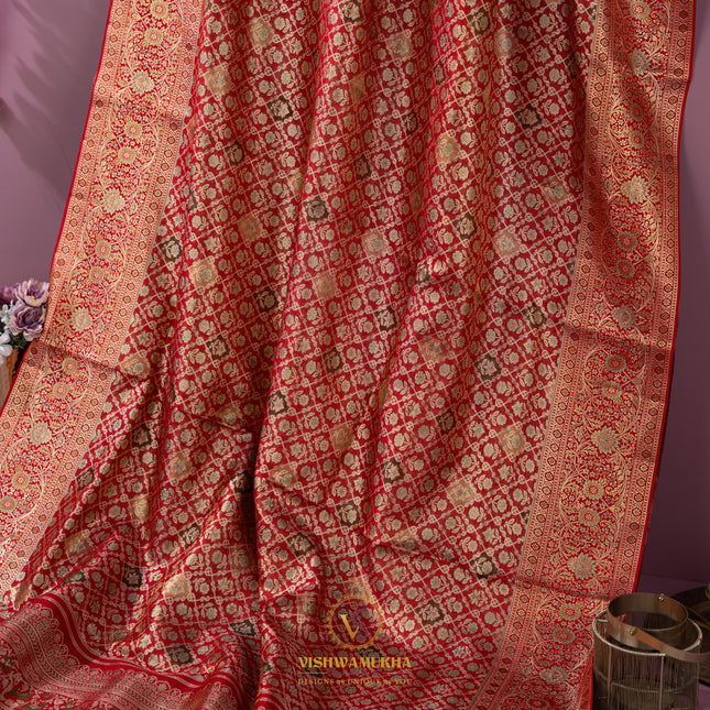Kanchipuram Silk Saree-VSKP121