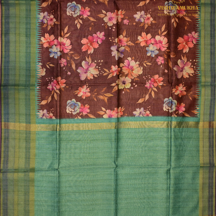 Semi Tussar-VSST9A Brown