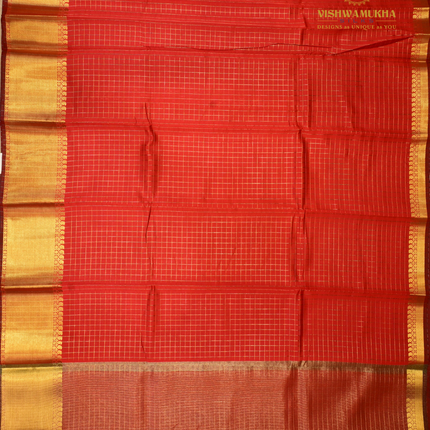 Banaras Vintage Sarees-VSBS3 red