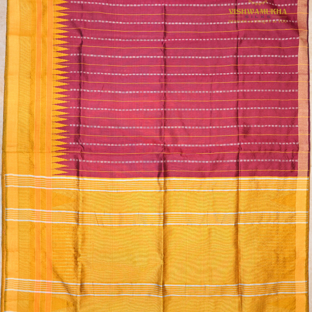 Dupion Silk-VSDS3 Maroon