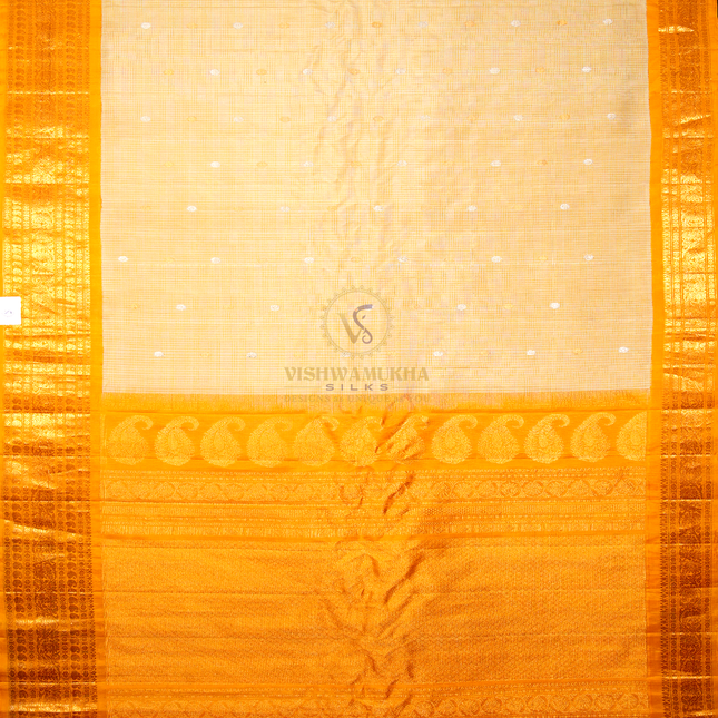 Orange Gadwal Pattu Sarees