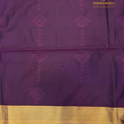 Semi Soft Pattu-VSSP47 Blue