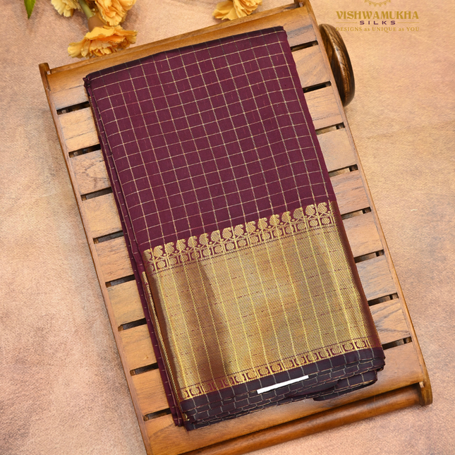 Banaras Vintage Sarees-VSBS3C Maroon